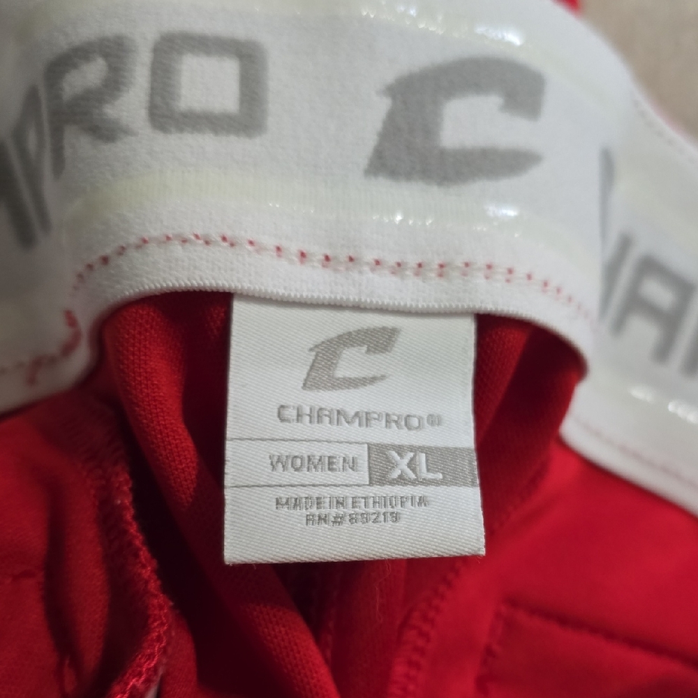 Champro Women’s Athletic Shorts - Red